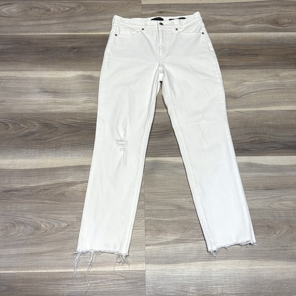 Banana Republic White Women's Jeans size 27 - Picture 3 of 9